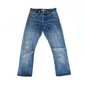 RE/DONE Levi’s ankle crop jeans